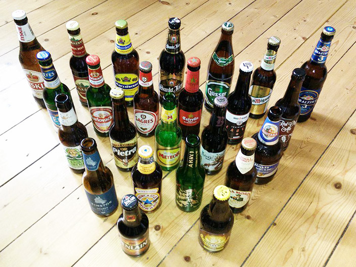 Bierkalender, Fußball-Em, Bier, internationale Biersorten
